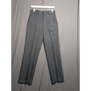 Edwards Men's Grey Flat Front Dress Pants Slacks Size 28 x 32
